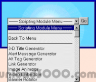 Scripting Modules screenshot